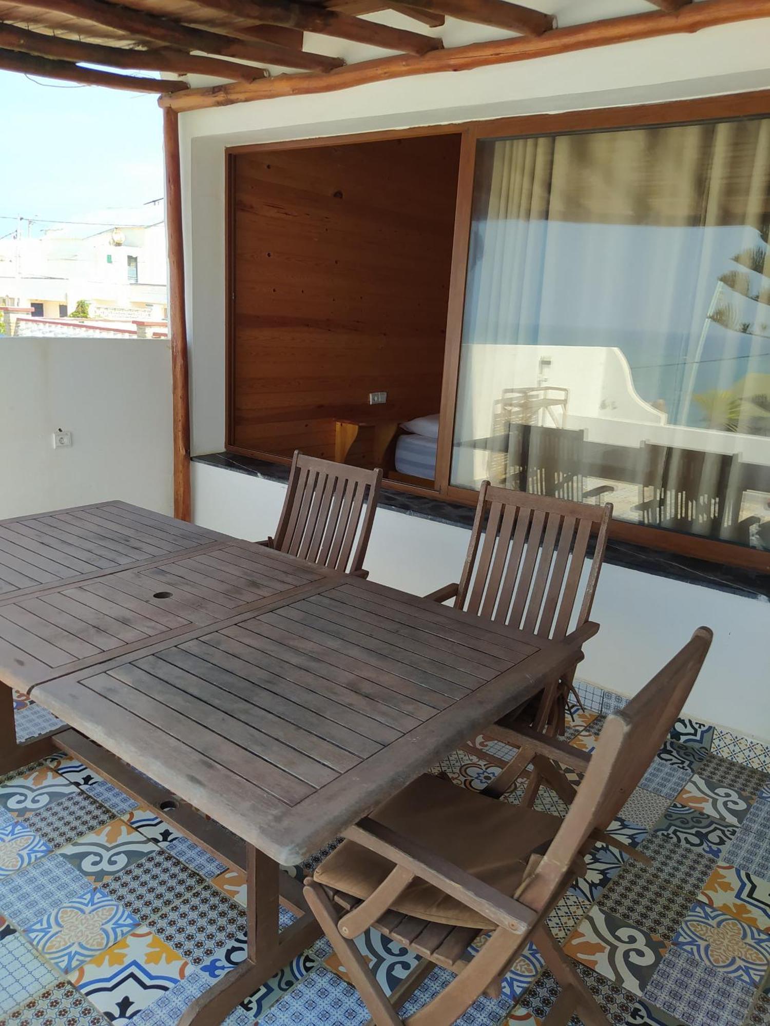 Kabano Beach Auberge Cafe Restaurant Moulay Bousselham Exterior foto