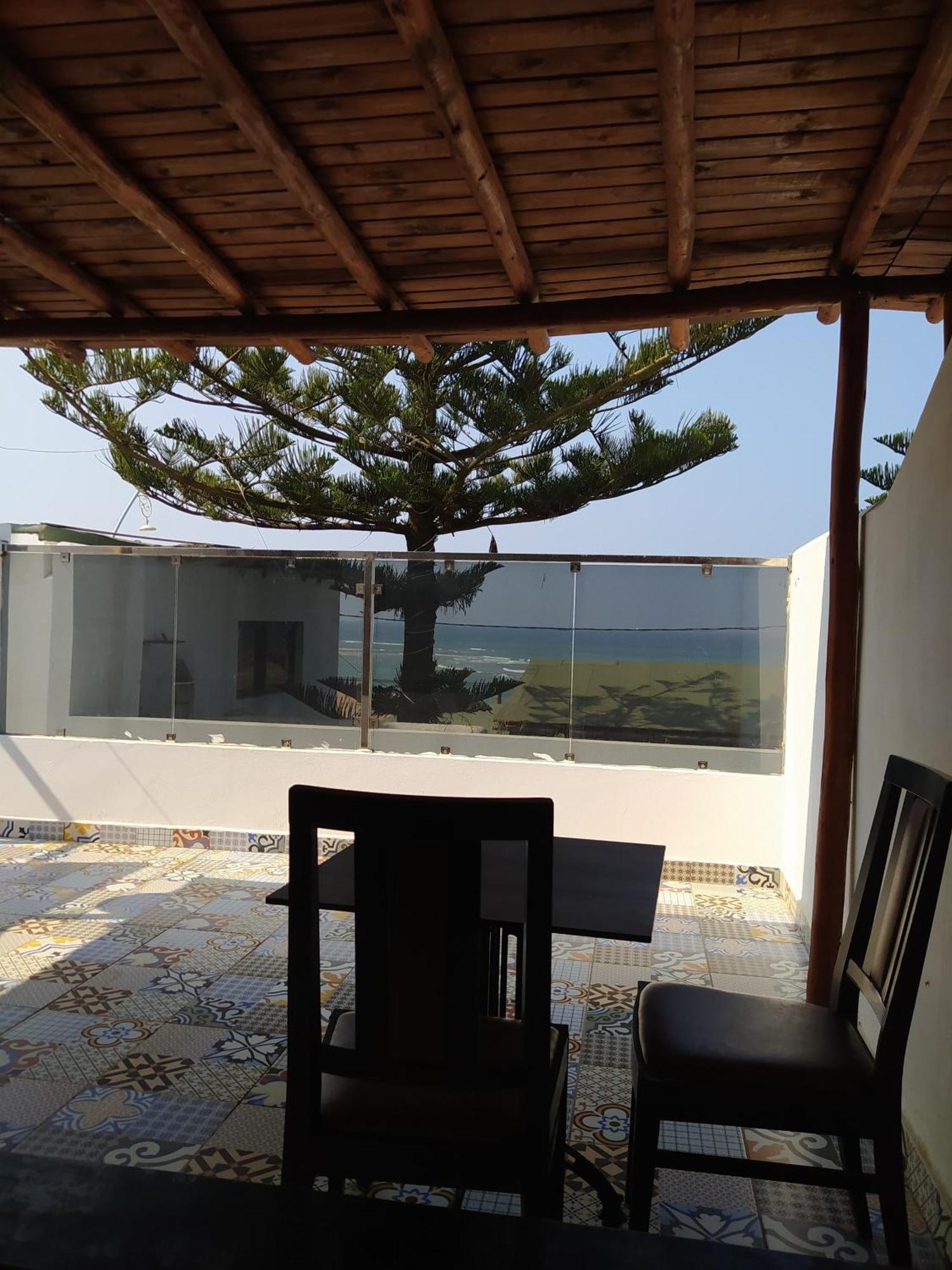 Kabano Beach Auberge Cafe Restaurant Moulay Bousselham Exterior foto