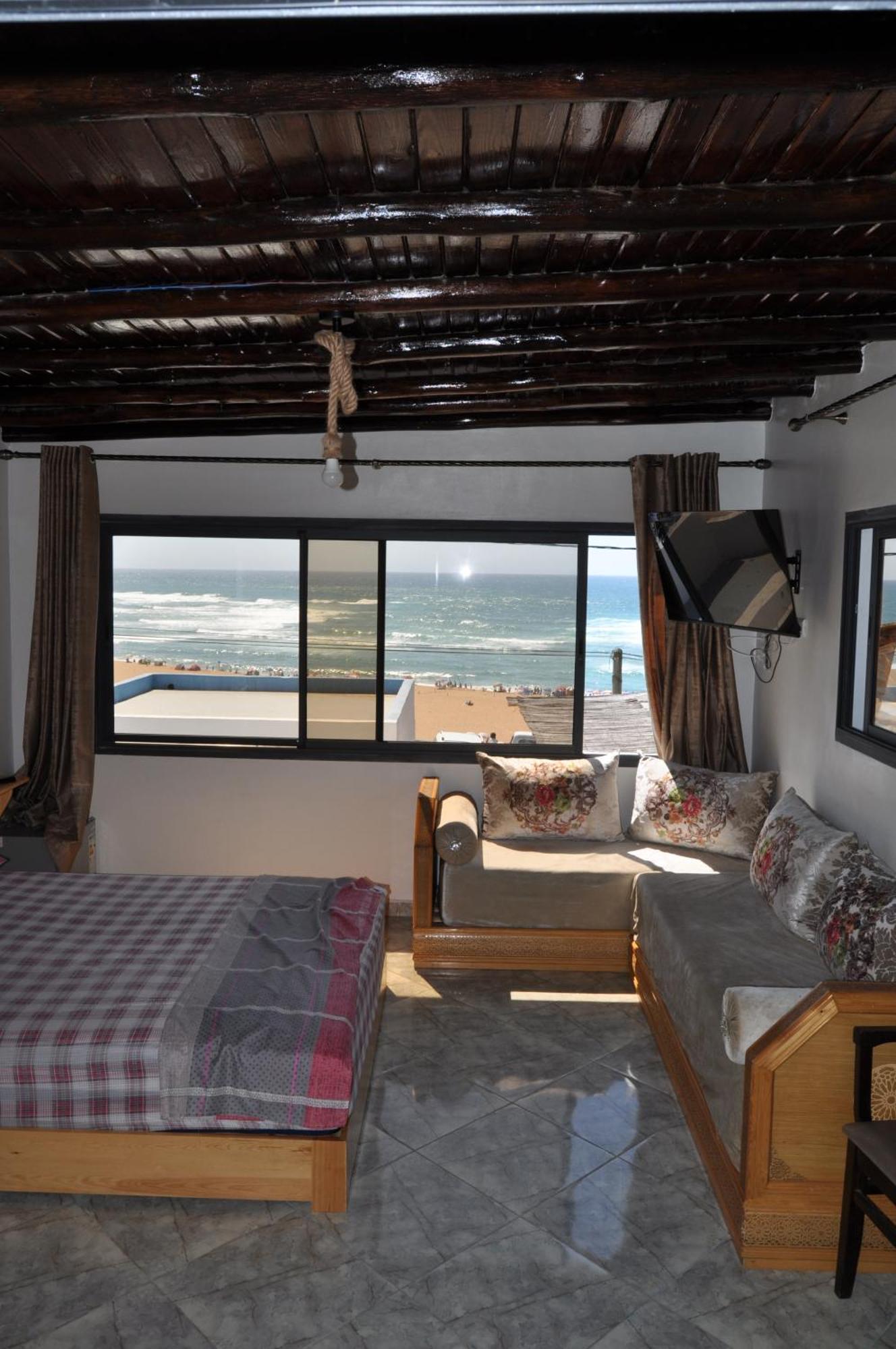 Kabano Beach Auberge Cafe Restaurant Moulay Bousselham Exterior foto